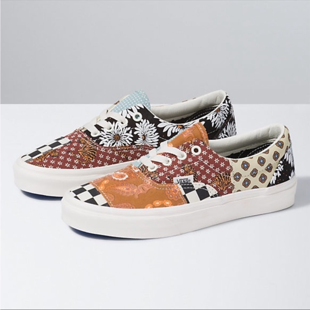 Vans tiger patchwork era shoes